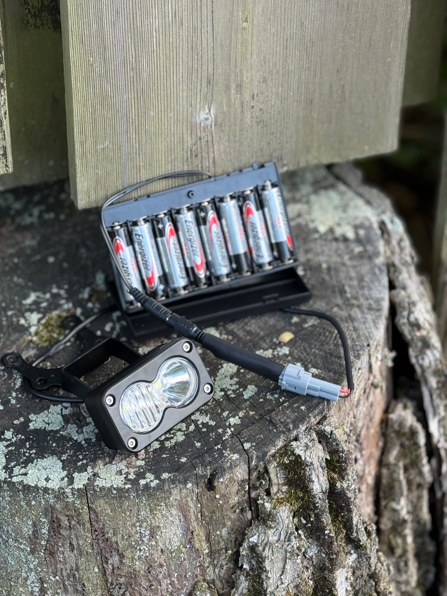 White Battery Powered Baja Light