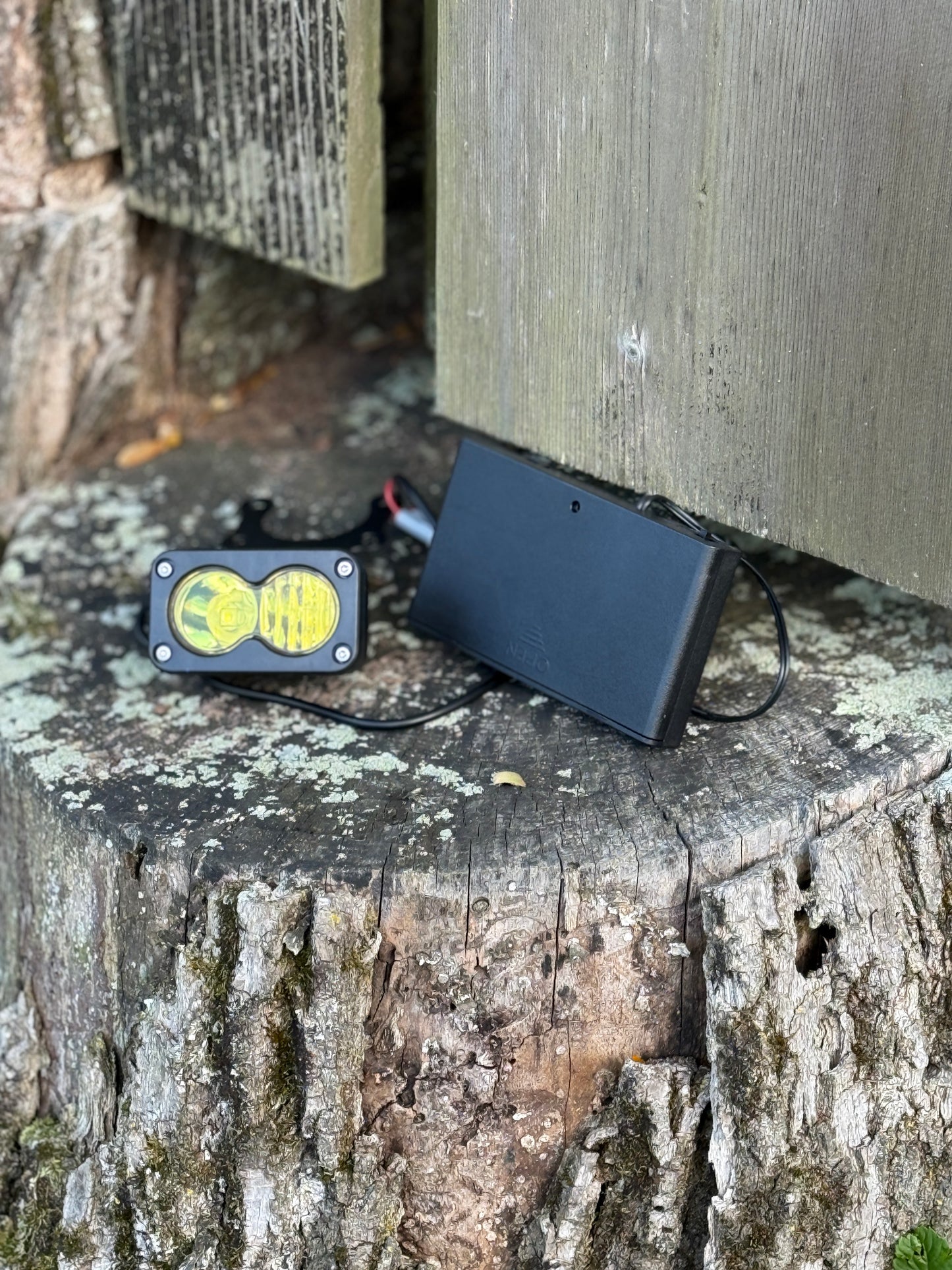 Yellow Battery Powered Baja Light