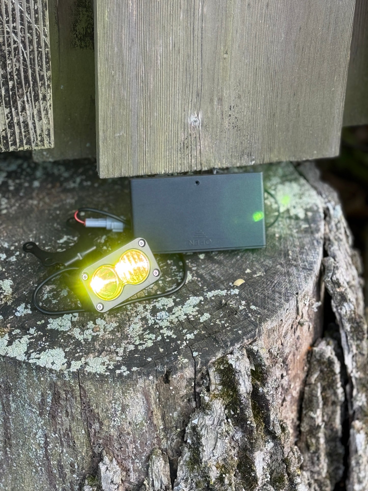 Yellow Battery Powered Baja Light