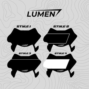 Ultrabee Front Plate Decal [LUMEN RACING DECALS]