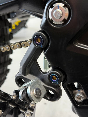 Titanium Peg Bracket Bolts for Surron, Talaria, Eride Pro