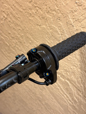 Titanium Throttle Bolts for Stock Surron, Talaria, and Eride Pro
