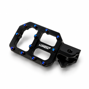 Lumen Racing Titanium Wide Pegs