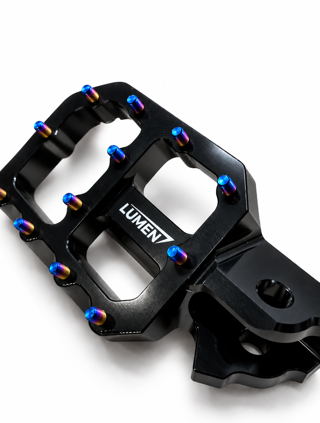 Lumen Racing Titanium Wide Pegs