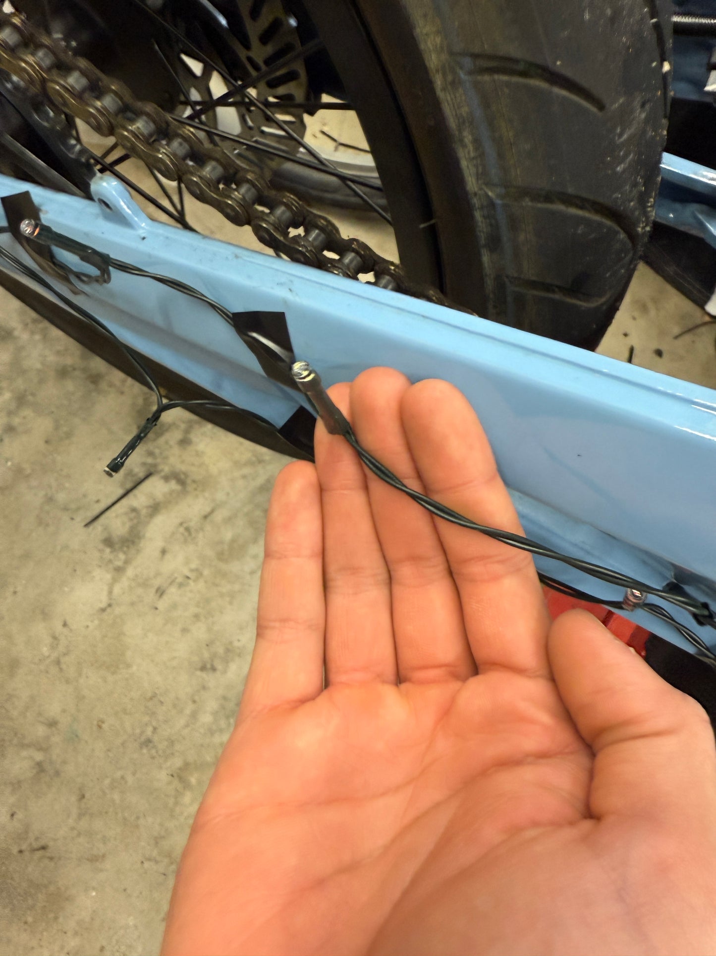 E-bike Christmas Lights