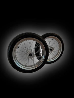Chrome Ultra bee Supermoto Wheelset