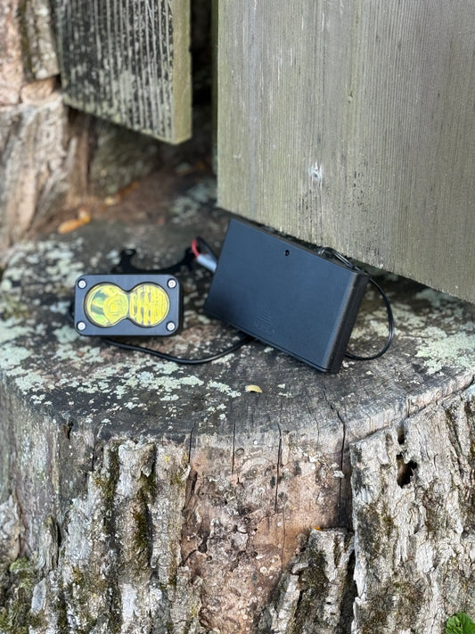 Yellow Battery Powered Baja Light