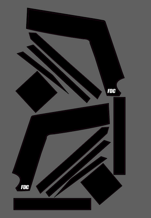 Tuttio Frame Decals